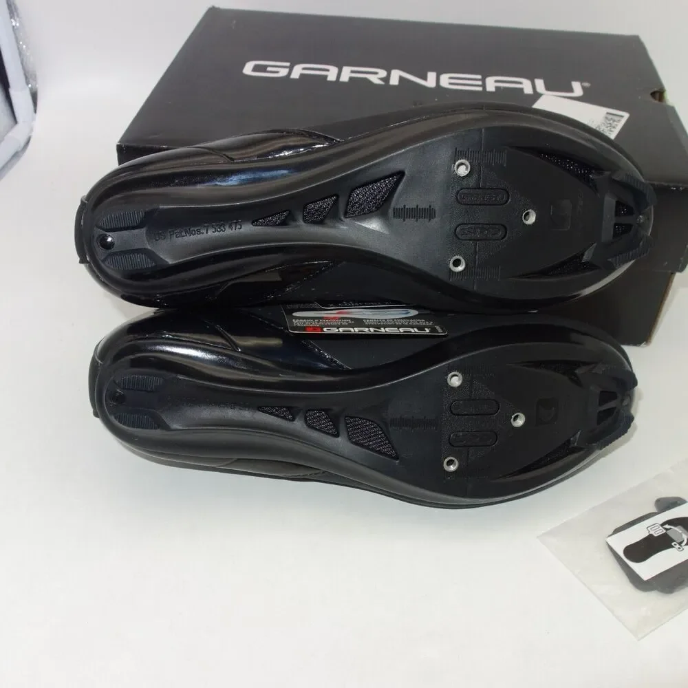 NEW Louis Garneau Chrome II 2 Men's Cycling Road Bike Shoes Black Size 39